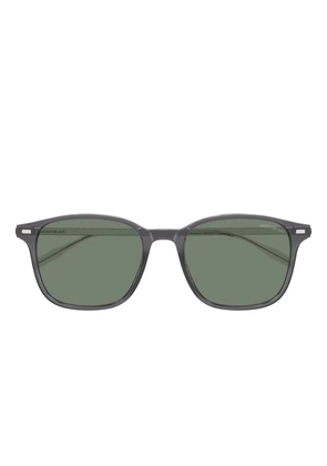 Montblanc grey round-frame sunglasses