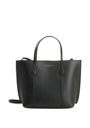 Tory Burch small Perry logo leather shoulder bag - Black