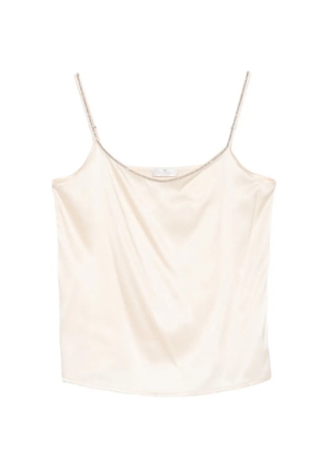 PANICALE embellished top - Neutrals
