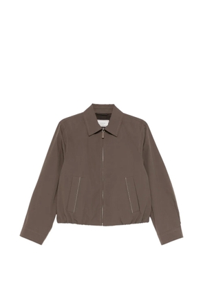 Peserico zip-up jacket - Brown