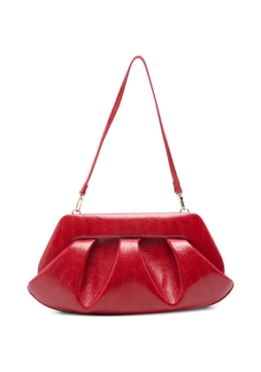 Themoirè Bios pleated clutch bag - Red
