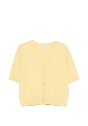 Philo-Sofie V-neck half cardigan - Yellow