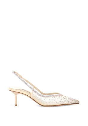 Le Silla Le Silla embellished slingback sandals - White