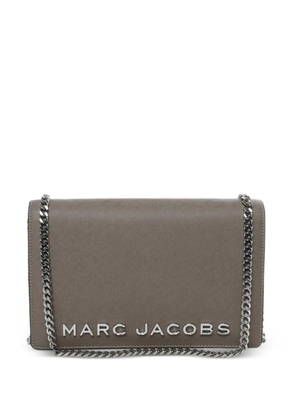 Marc Jacobs logo-plaque clutch bag - Grey