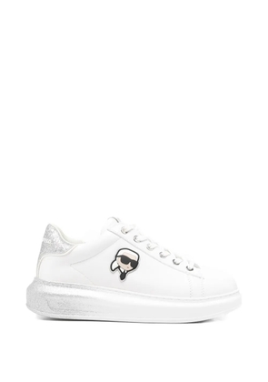 Karl Lagerfeld Kapri logo-appliqué sneakers - White