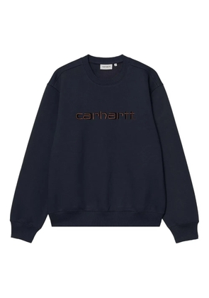 Carhartt WIP embroidered sweatshirt - Blue