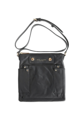 Marc Jacobs logo-print shoulder bag - Black