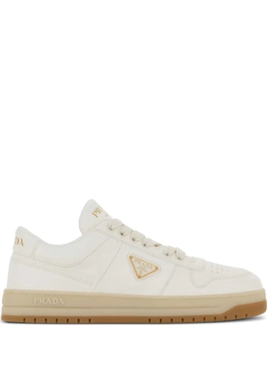 Prada Downtown nappa leather sneakers - White