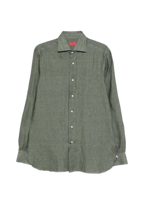 Isaia button-fastening shirt - Green