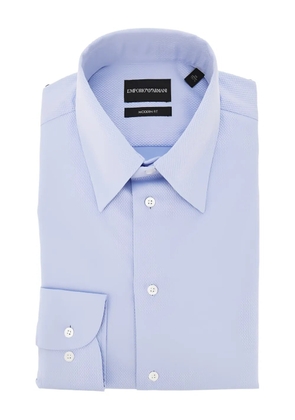 Emporio Armani patterned shirt - Blue