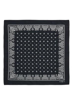 Polo Ralph Lauren paisley-print cotton bandana - Black