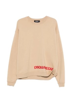 DSQUARED2 logo-detail sweatshirt - Neutrals