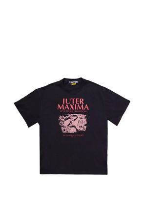 IUTER graphic-print T-shirt - Black