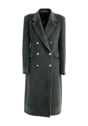 Tagliatore double-breasted button coat - Grey