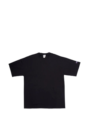Champion logo-embroidered heavy cotton T-shirt - Black