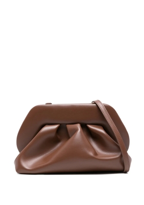 Themoirè medium Bios clutch bag - Brown