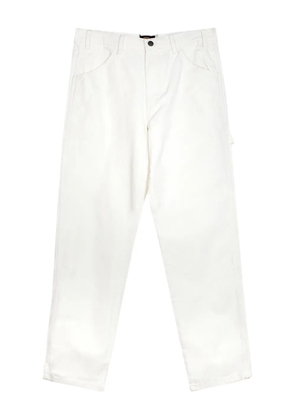 DICKIES logo-patch trousers - White