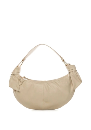 Coccinelle medium knotted tote bag - Neutrals