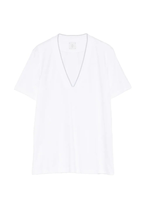 Eleventy V-neck T-shirt - White