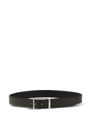 BOSS reversible leather belt - Brown
