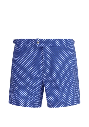 TOM FORD polka-dot print swim shorts - Blue