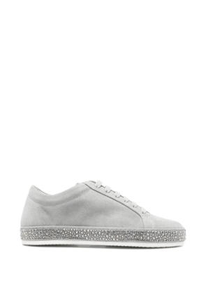 Le Silla Andrea round-toe embellished sneakers - Grey