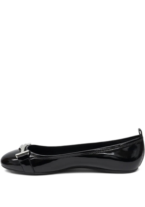 Tod's metal-bar ballet flats - Black