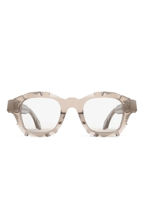 pugnale Shine geometric-frame glasses - Neutrals