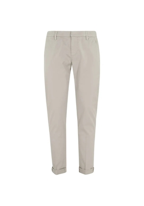 DONDUP cropped trousers - Neutrals