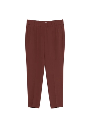 Brunello Cucinelli elasticated trousers - Brown
