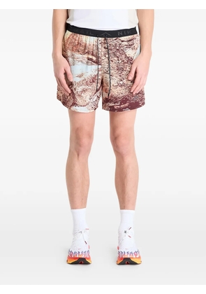 Nike printed shorts - Brown