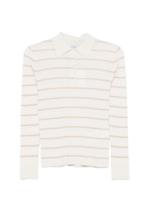 Max Mara striped polo shirts - Neutrals