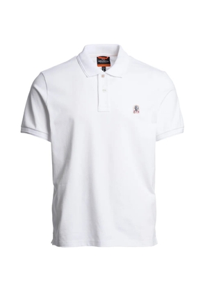 Parajumpers logo-embroidered polo shirt - White