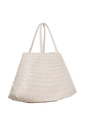 DRAGON DIFFUSION small Santa Croce tote bag - Neutrals