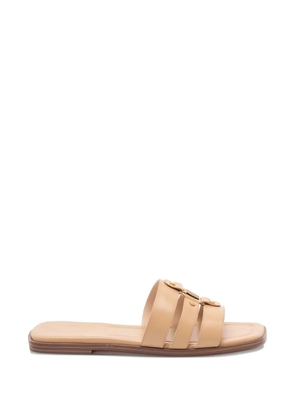 TWINSET leather sandals - Brown