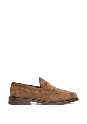 Tricker's Adam suede loafers - Brown