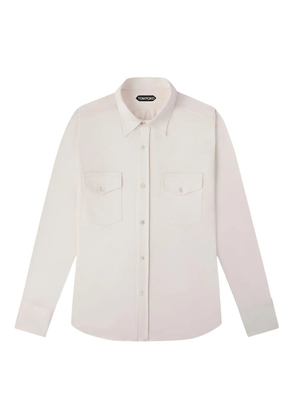 TOM FORD button-down silk shirt - White