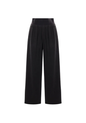 ALAINPAUL wide-leg track pants - Black