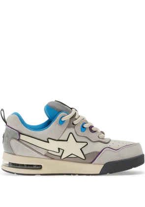 A BATHING APE® star-patch sneakers - Grey