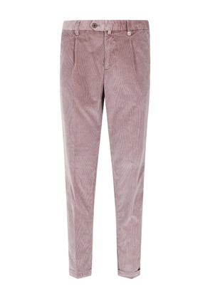 Myths corduroy pleated trousers - Pink