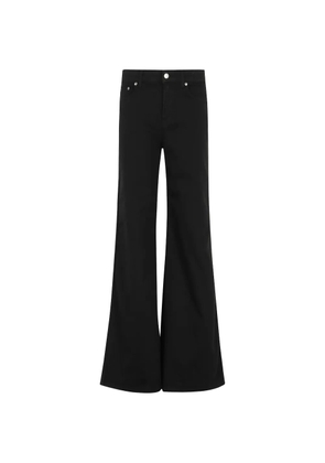 Department 5 five-pocket flared trousers - Black