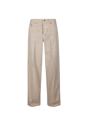 Haikure logo-patch jeans - Neutrals