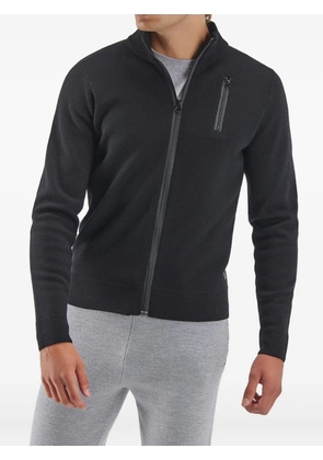 bioma mid-layer merino jacket - Black