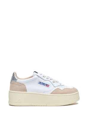 Autry Medalist platform sneakers - White