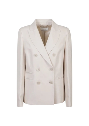 Peserico double-breasted blazer - Neutrals