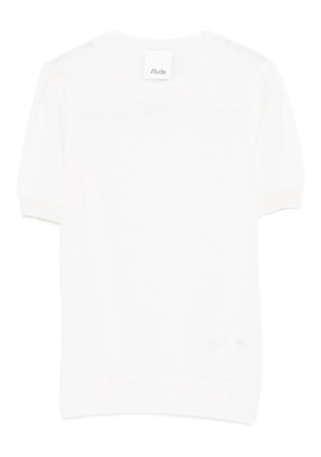Allude short-sleeve T-shirt - White