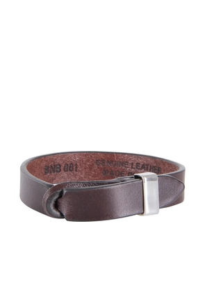 Orciani interlocking-closure bracelet - Brown