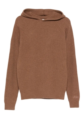 MC2 Saint Barth Malcolm wool hoodie - Brown