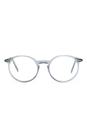 Lunor round-frame glasses - Blue