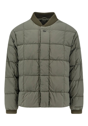 Massimo Osti Studio logo-detail padded jacket - Green